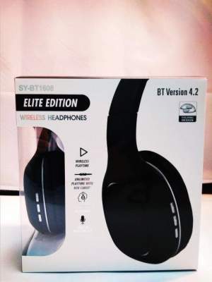Беспроводные блютуз наушники BT 1608 Elite Edition Беспроводные блютуз наушники BT 1608 Elite Edition