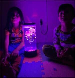 Ночник со светодиодными медузами LED Jellyfish Mood Lamp 7 цветов