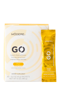 Modere GO Orange Citrus - c 8-ми усиливающими мозг ноотропами